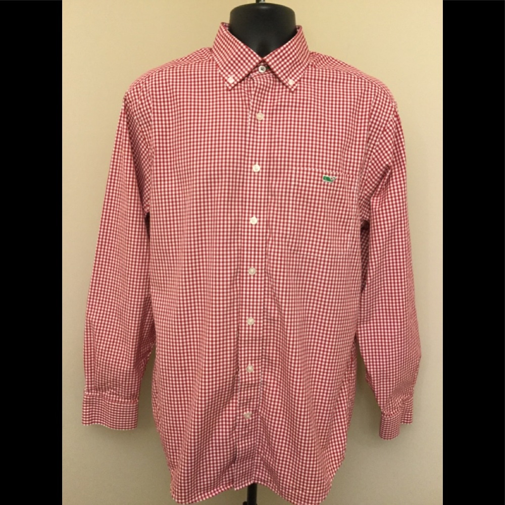 Vineyard Vines Tucker Shirt Button Down Sz. Med